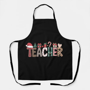 Kerstmis Leraar Leven Leren Liefde Inspirerend  Schort