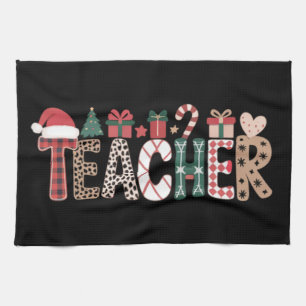 Kerstmis Leraar Leven Leren Liefde Inspirerend Theedoek