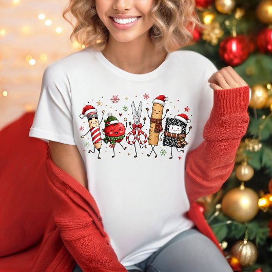 Kerstmis Leraar T-shirt