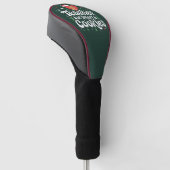 Kerstmis Leraar Van Slimme Koekjes Golfheadcover (Schuin)
