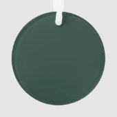 Kerstmis Leraar Van Slimme Koekjes  Ornament (achterkant)