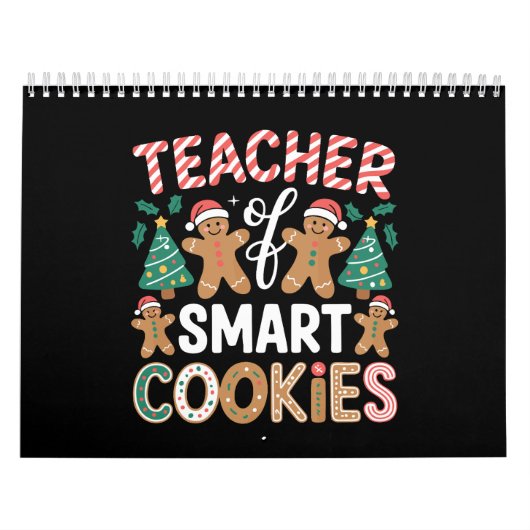 Kerstmis Leraar Van Slimme Koekjes Peperkoek Kalender (Hoes)
