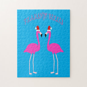Kerstmis Lesbische Flamingo's Flamingo Belles Legpuzzel