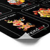Kerstmis Lettergrepen Kerstmis Fonics Leerkracht V Poster (Hoek)