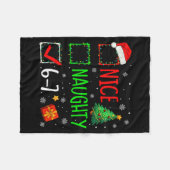 Kerstmis Leuk Stout 67 Brainrot Grappig 6-7 Meme Fleece Deken (Voorkant (Horizontaal))
