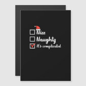 Kerstmis Leuk Stout Het Is Ingewikkeld  (Voorkant / Achterkant)