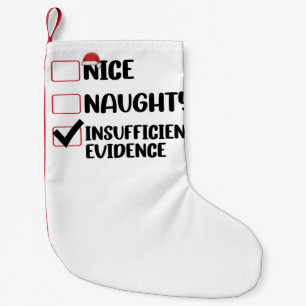 Kerstmis Leuk Stout Onvoldoende Bewijs Kleine Kerstsok
