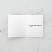 Kerstmis levert Cadeaus Feestdagen Kaart (Binnen)