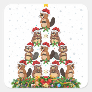 Kerstmis, LGBT, we hebben nu onze Gay Apparel-rege Vierkante Sticker