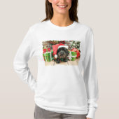 Kerstmis - Lhasa Apso - Pixie T-shirt (Voorkant)