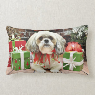 Kerstmis - Lhasa Apso - Taz Kussen