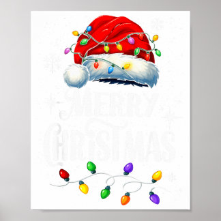 Kerstmis Lichtjes Kerstmuts Kerst Familie Match Poster
