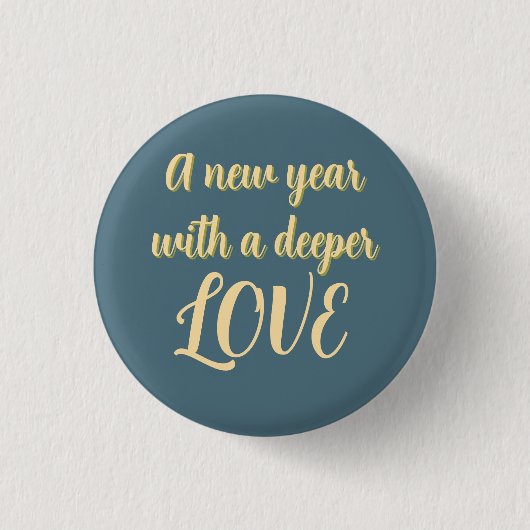 KERSTMIS LIEFDE CADO VROUWEN, VRIENDIN MOEDER RONDE BUTTON 3,2 CM (Voorkant)