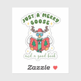 Kerstmis Liefhebber Kerst Ganzen Sticker