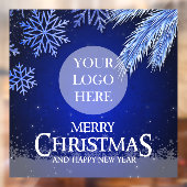 Kerstmis Logo Raamsticker (Vel 2)