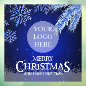 Kerstmis Logo Raamsticker (Vel 3)