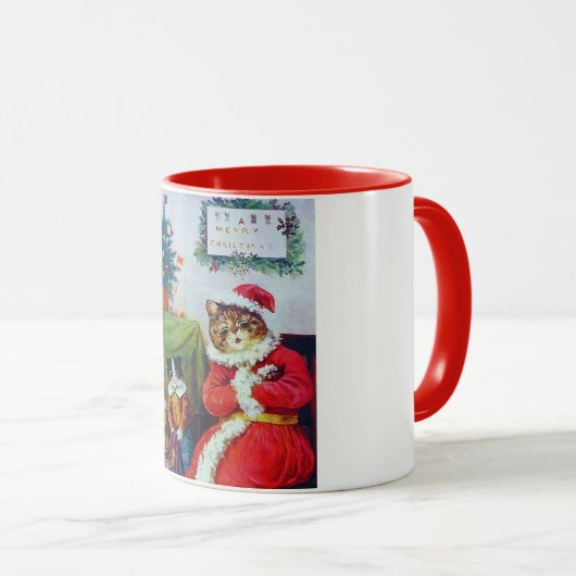  kerstmis, Louis Wain Mok (Voorkant rechts)