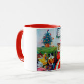  kerstmis, Louis Wain Mok (Voorkant links)