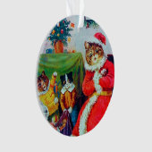 kerstmis, Louis Wain Ornament (voorkant)