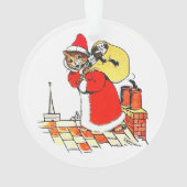 kerstmis, Louis Wain Ornament (achterkant)