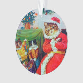 kerstmis, Louis Wain Ornament (voorkant)
