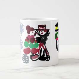 Kerstmis Lovely wandelen Grote Koffiekop