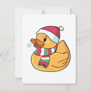 Kerstmis Lover - Duckies - Goose Kerstmis Feestdagenkaart