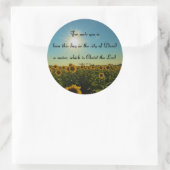 Kerstmis, Lucas 2:11 Ronde Sticker (Tas)