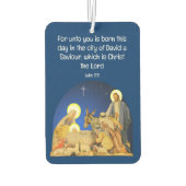 Kerstmis Luchtverfrisser (Achterkant)