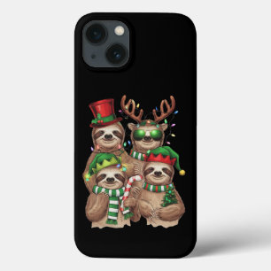 Kerstmis Luiaard Vrolijke Kerst Luiaardliefhebber  Case-Mate iPhone Case