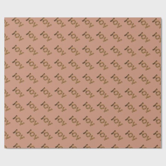 Kerstmis Luipaard Patroon Cadeaupapier (Vlak)