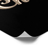 Kerstmis Luxe Typografie Poster Papier H01 (Hoek)