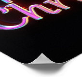 Kerstmis Luxe Typografie Poster Papier H14 (Hoek)