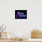 Kerstmis Luxe Typografie Poster Papier H19 (Keuken)
