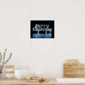 Kerstmis Luxe Typografie Poster Papier H34 (Keuken)