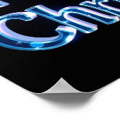 Kerstmis Luxe Typografie Poster Papier H42 (Hoek)
