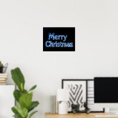 Kerstmis Luxe Typografie Poster Papier H42 (Thuiskantoor)
