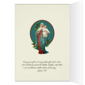 Kerstmis Maagd Maria Jezus Katholieke non Rozenkra (Binnen (Links))