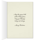 Kerstmis Maagd Maria Jezus Katholieke non Rozenkra (Binnen (Rechts))