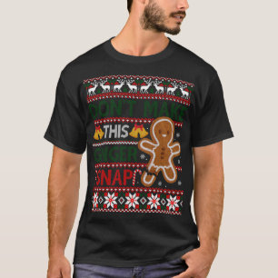 Kerstmis maakt deze gember niet onhandig. t-shirt