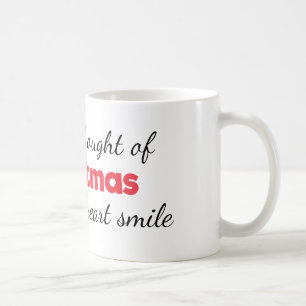 Kerstmis maakt mijn hartglimlach-Mok Koffiemok