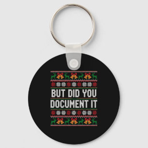 Kerstmis Maar Je Hebt Het Niet Gedaan Het Was Een Sleutelhanger