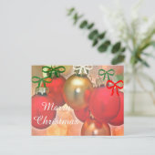 Kerstmis, maffia's feestdagenkaart (Staand voorkant)