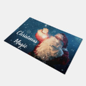 Kerstmis Magic Custom Deurmat (Schuin)