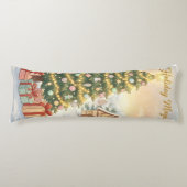 Kerstmis Magie Kussen (Voorkant)