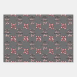 Kerstmis, magie, vrolijk, helder, vakantie, seizoe inpakpapier vel