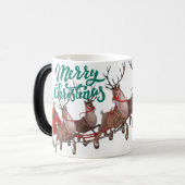 Kerstmis Magische Mok (Voorkant links)