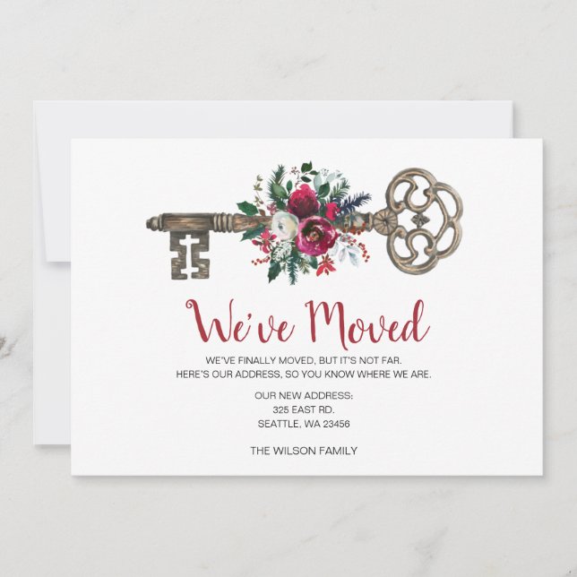 Kerstmis, magische sleutelveer Verplaatst Vakantie (Voorkant)