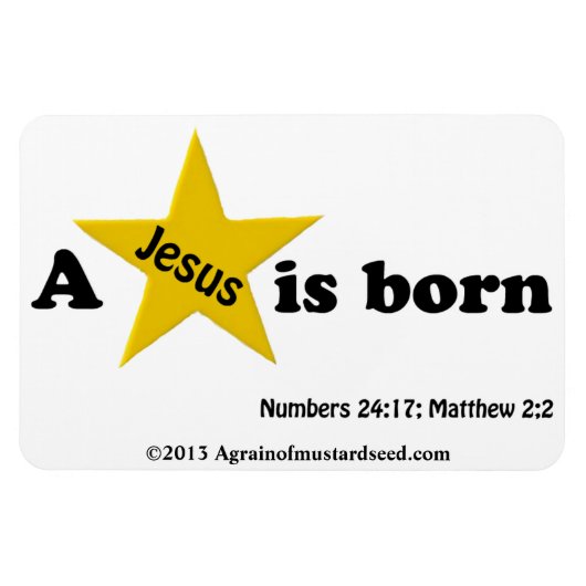 Kerstmis Magneet (Horizontaal)