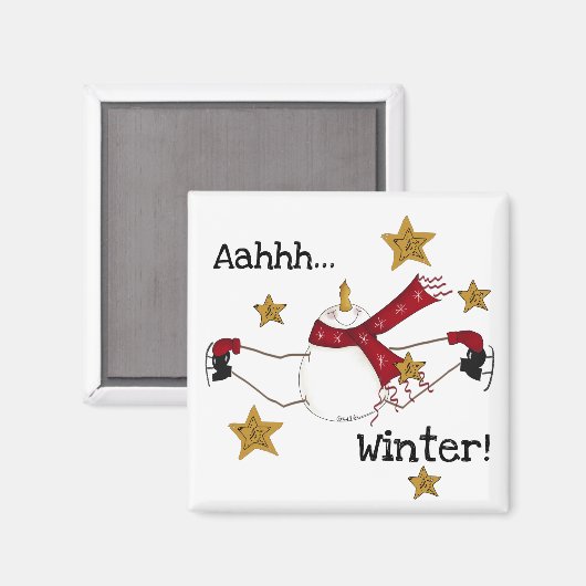 Kerstmis Magneet (Voorkant / Achterkant)